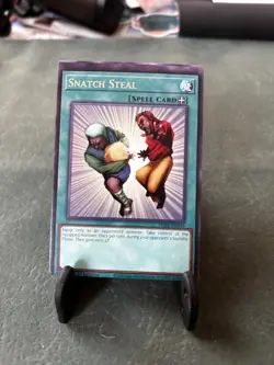 Yugioh Snatch Steal PHRE-EN049 Miscut Misprint Error Copy A - Image 1