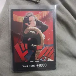 DON!! Card (Nico Robin) X1 -NM/M- Extra Booster: One Piece Heroines Edition - Image 1