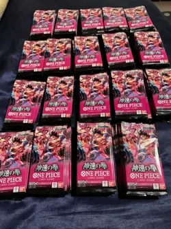 Lot of (190) One Piece TCG Japanese OP-11 Booster Packs - Image 4