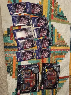 One Piece Sealed Lot! 10X oP-14 Sleeved Packs And 2x Illustration Box Vol 6- NEW - Image 1