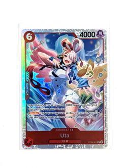Uta ST23-001 SR Super Rare Foil Starter Deck 23 ST23 ONE PIECE TCG EN NM/M - Image 1