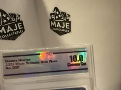 2022 Weiss Schwarz CCG 10 Star Wars Comeback Japanese Bounty Hunter #SW/S49-052 - Image 3