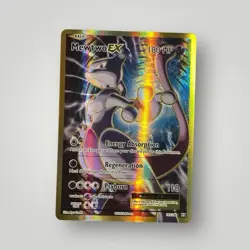 Pokemon TCG Mewtwo EX Full Art Holo Card 103/108 Evolutions - Image 1