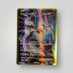 Pokemon TCG Mewtwo EX Full Art Holo Card 103/108 Evolutions - Image 3
