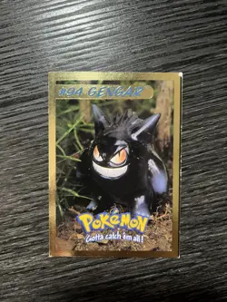 VINTAGE Pokemon Gengar Cards: Topsun Blue, Topps, Toy Wishes, Zukan Mini + MORE! - Image 5