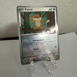 Pokemon TCG Patrat 072/086 White Flare Poke Ball Reverse Holo Common Card - NM - Image 1