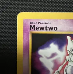 Mewtwo #3 Kids WB Movie Promo 1999 Non Holo – Moderate Play MP Pokemon Card WOTC - Image 3