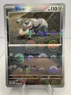 Durant - 070/086 - Pokeball Holo - White Flare - Pokemon Card - NM/M - Image 1