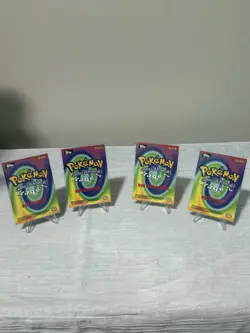 Pokemon 1999 Topps Movie Evolution - 4 Card Lot - Near Mint - Image 2