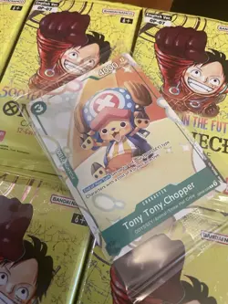 One Piece OP07 Booster Pack Lot of 12 English Factory Sealed & Chopper Card - Image 5