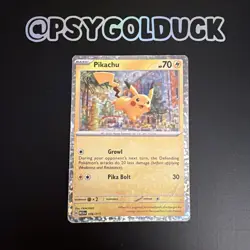 Pokemon Card Pikachu LP McDonald's Promos 2023 Promo 006/015 Played A7 - Image 1