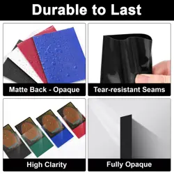Standard MTG Card Sleeves 500 Pack, Sturdy Card Protectors Sleeves Matte Back... - Image 2
