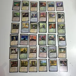 Lot Of (186) The Wheel Of Time 1st Edition Premier Common / Fixed Cards - Image 1