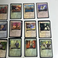 Lot Of (186) The Wheel Of Time 1st Edition Premier Common / Fixed Cards - Image 3