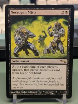 Necrogen Mists Mirrodin Regular Magic The Gathering MTG Enchantment Card - Image 1