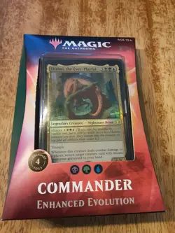 Ikoria Commander deck Otrimi the ever-playful Enhanced Evolution MTG 2020 - Image 1