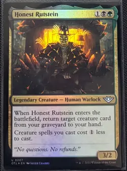 MTG Outlaws of Thunder Junction Honest Rutstein Foil (Uncommon) - Image 1