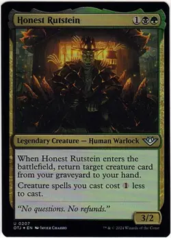 MTG Outlaws of Thunder Junction Honest Rutstein Foil (Uncommon) - Image 2