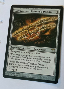 Oathkeeper, Takeno's Daisho Champions of Kamigawa Regular - Image 1