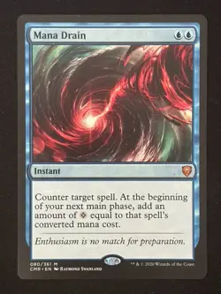 1x MTG Mana Drain - Commander Legends (CMR) #80 - Magic the Gathering - Image 3