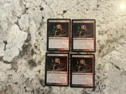 Mtg Murderous Redcap x4 - Magic the Gathering Murderous Redcap Played - Image 1