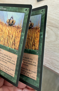 Magic The Gathering Visions Elephant Grass X4 NM - Image 3