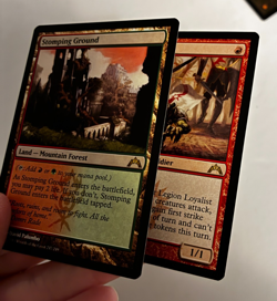 MTG: Stomping Ground, Helikite Tyrant X2, Legion Loyalist - Gatecrash NM - Image 3