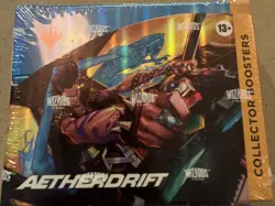 Magic The Gathering Aether Drift Collector Booster Sealed Box. D43120000 - Image 2