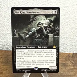 Rat King, Verminister (Extended Art) Teenage Mutant Ninja Turtles Regular - Image 1
