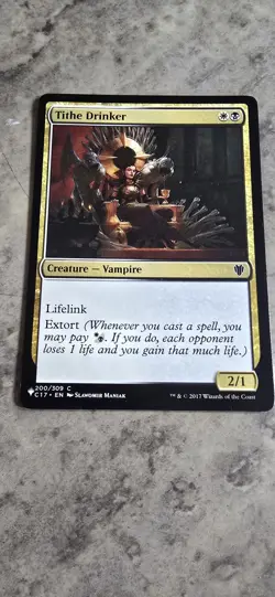 Tithe Drinker The List Reprints Regular Creature Common MTG NM - Image 1