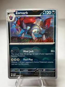 Zoroark 062/086 (Poke Ball Pattern) Holo Rare SV: White Flare Pokemon - Image 1