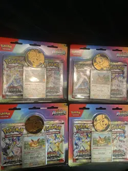 Pokemon SV8.5 Prismatic Evolutions 2-Pack Blister X 4 - Image 2