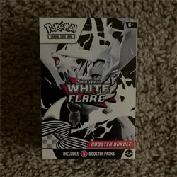 Pokemon Scarlet & Violet White Flare Booster Box Reshiram Keldeo - Image 1