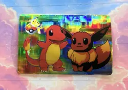 Pokemon Vintage Pocket Monsters Vending HOLO Prism Sticker 1999 Bandai Nintendo - Image 4