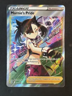 Marnie's Pride (Full Art) 171/172 Swsh09: Brilliant Stars Holo Trainer Pokemon - Image 1