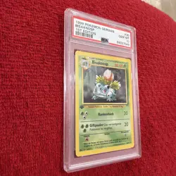 1999 Pokemon GERMAN Bisaknosp 1st Edition #30 PSA 10 - Image 4