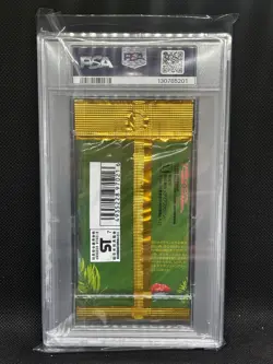 1997 Nintendo Pokemon Japanese Jungle Foil Pack 300 Yen PSA 8 - Image 2