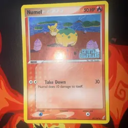 Numel Reverse Holo 59/100 - EX Crystal Guardians Pokemon - Image 1