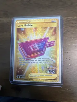 2022 Pokemon Go Lure Module Gold Secret Rare #088/078 - Image 3