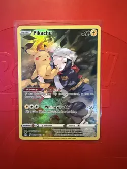 Pokemon Pikachu TCG TG05/TG30 Lost Origin Trainer Gallery Holo Ultra Rare - NM - Image 1