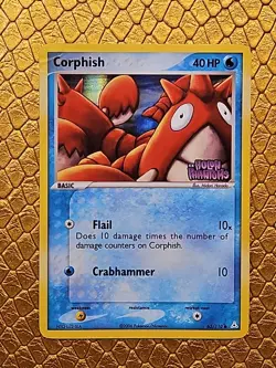 Corphish 63/110 Reverse Holo - Common - Pokemon EX Holon Phantoms HP - Image 1