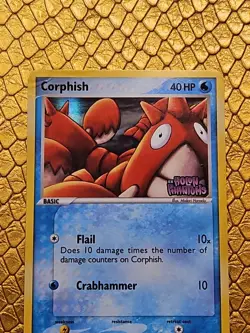 Corphish 63/110 Reverse Holo - Common - Pokemon EX Holon Phantoms HP - Image 2