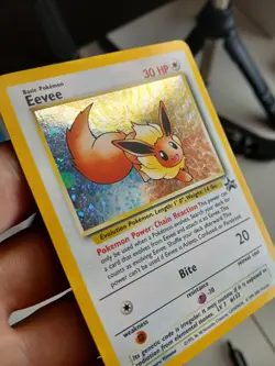 Pokemon TCG Eevee #11 Black Star Holo Promo - Image 2