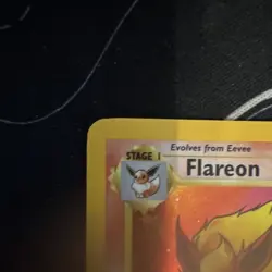 Pokemon Flareon Jungle 3/64 Holo Unlimited Holo Rare 70 HP - Image 4