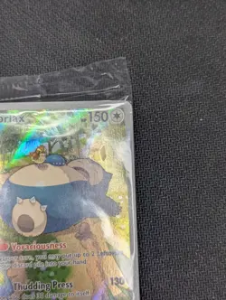 Pokemon TCG Snorlax 151 Scarlet Violet Black Star Promo 51 SEALED - NM - Image 4