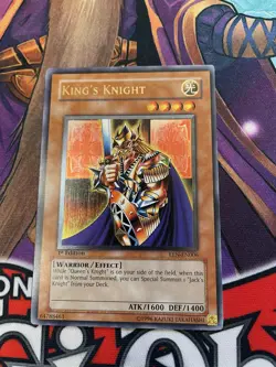 Yugioh! King's Knight EEN-EN006 Ultimate Rare 1st Edition NM - Image 1