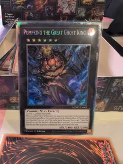 MZMU-EN005 Pumpking the Great Ghost King Collector's Rare YuGiOh! NEW - Image 1
