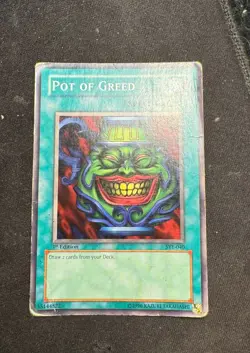 1st edition pot of greed yugioh SYE-040 - Image 1