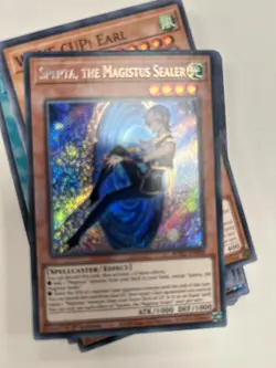 BPRO-EN098 Spenta, the Magistus Sealer Secret Rare 1st Edition YuGiOh - Image 1