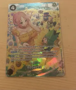 Rebecca (SP) OP05-091 SR One Piece Card Game Wings of the Captain Foil NM - Image 1